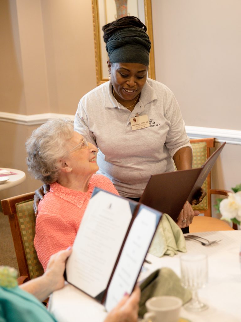 Fanwood CHelsea Senior Living Careers dining