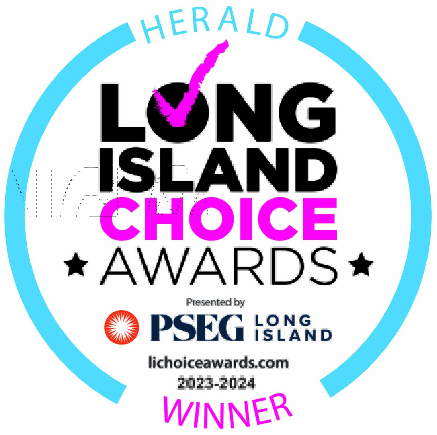 Long Island Choice Awards 2023-24 Winner logo for Maple Pointe being named Best Assisted Living.